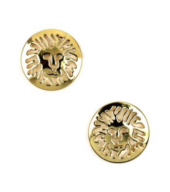 Anne Klein® Goldtone Lion Earrings