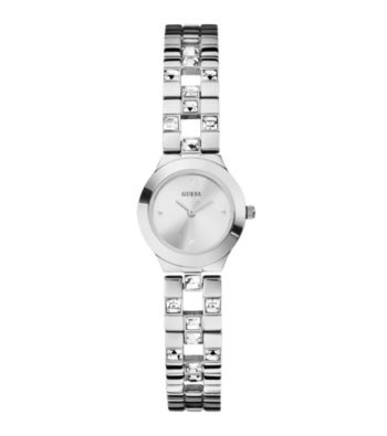 Guess Silver Feminine Sparkle & Polish Watch