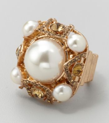 Erica Lyons® Pearl Stretch Ring