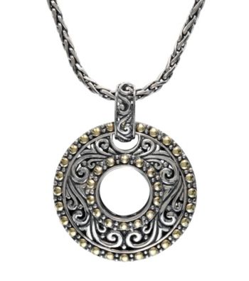 Effy® Sterling Silver and 18K Gold Pendant