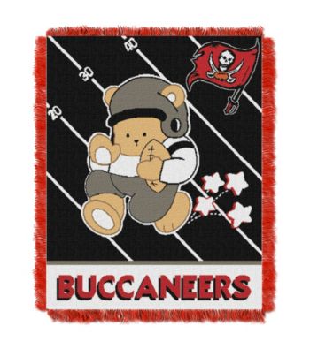 Tampa Bay Buccaneers Baby Teddy Bear Throw