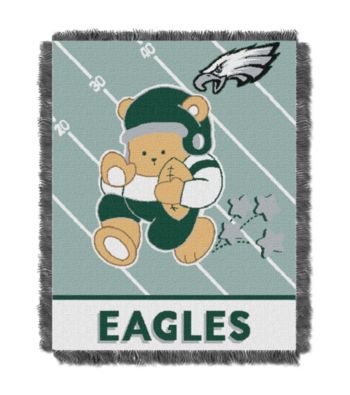 Philadelphia Eagles Baby Teddy Bear Throw