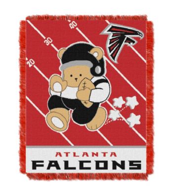 Atlanta Falcons Baby Teddy Bear Throw