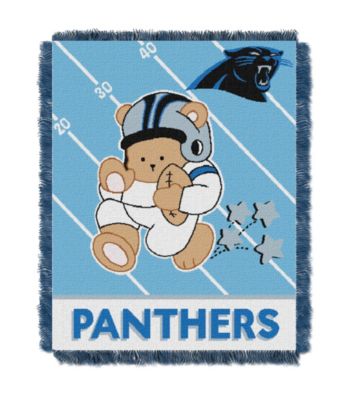 Carolina Panthers Baby Teddy Bear Throw