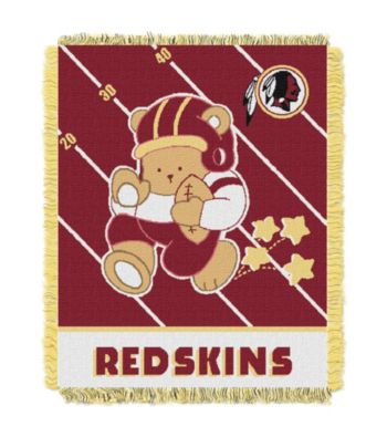 Washington Redskins Baby Teddy Bear Throw