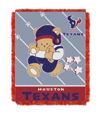 Houston Texans Baby Teddy Bear Throw