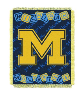 Universityof Michigan Baby College Throw