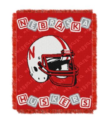 University of Nebraska Baby College Throw