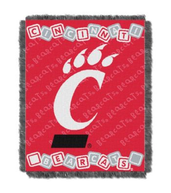 University of Cincinnati Baby College Throw