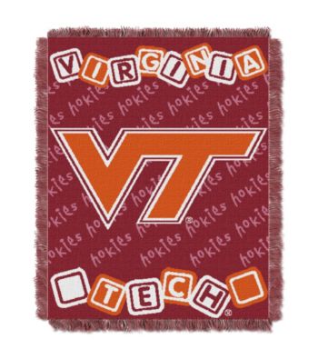 Virginia Tech Baby College Throw