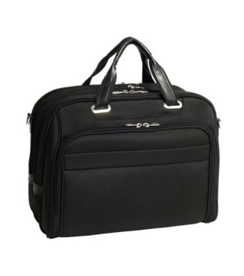 McKlein Springfield Black Nylon Fly-Through™ Checkpoint-Friendly 17