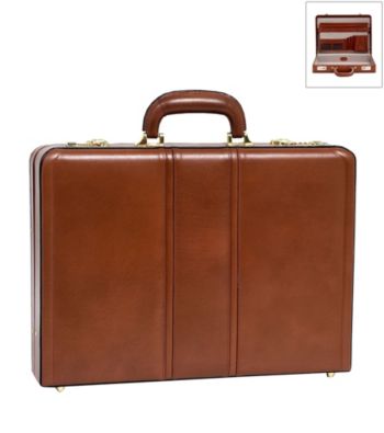 McKlein Daley Leather Attache Case