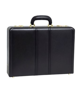 McKlein Coughlin Leather Expandable Attache Case