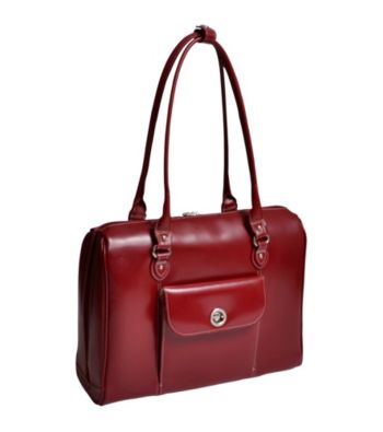 McKlein Marycrest Red Ladies' Laptop Tote