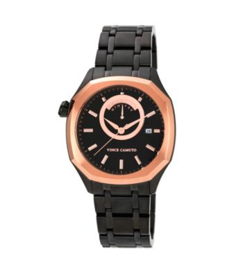 Vince Camuto™ Men's Black Casual Watch
