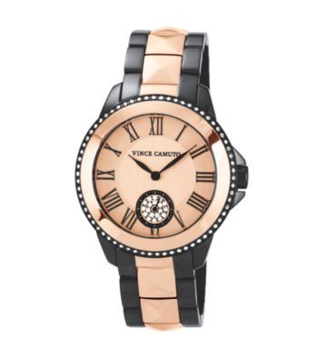 UPC 086702513437 product image for Vince Camuto Women's Rose Goldtone and Gray Bracelet Watch Women's | upcitemdb.com