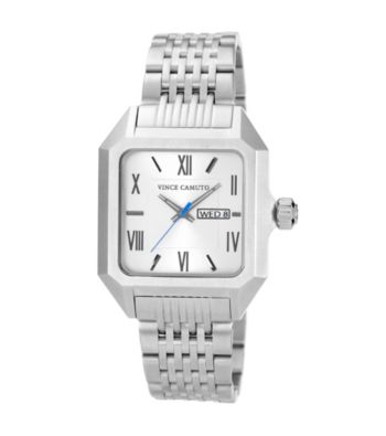 Vince Camuto™ Men's Silvertone Watch