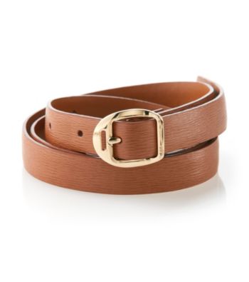 Lauren Ralph Lauren Saffiano Belt