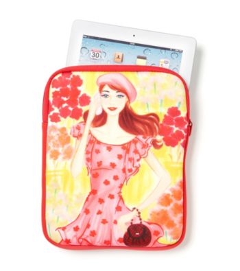 Greene + Gray™ Red Beret Printed iPad® Sleeve