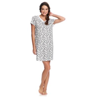 KN Karen Neuburger Knit Sleepshirt - Daisy
