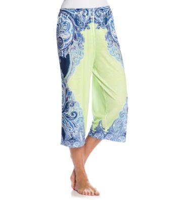Oneworld® Knit Capri Pants - Fine Line