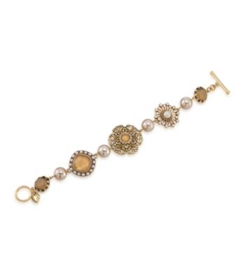 Carolee® Multi In Bloom Ornate Bracelet