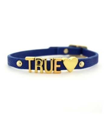 BCBGeneration™ Blue and Goldtone True Love Mini Bracelet