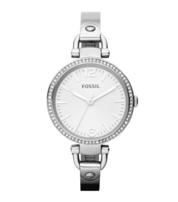 Fossil® Georgia Stainless Steel Watch