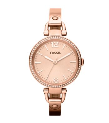 Fossil® Georgia Stainless Steel Watch