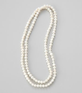 Genuine Baroque Freshwater Pearl Endless Necklace