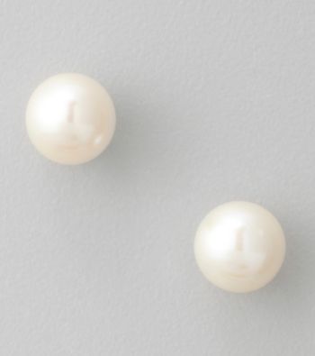 Genuine Freshwater Pearl Stud Earrings