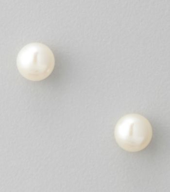 Genuine Freshwater Pearl Stud Earrings