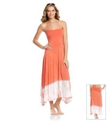 Raviya Convertible Skirt/Dress with Tie-Dye and Stone Detail