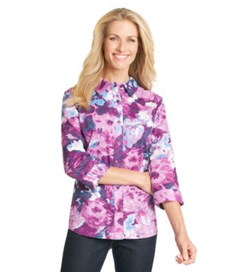 Breckenridge® Jacquard Woven Floral Shirt