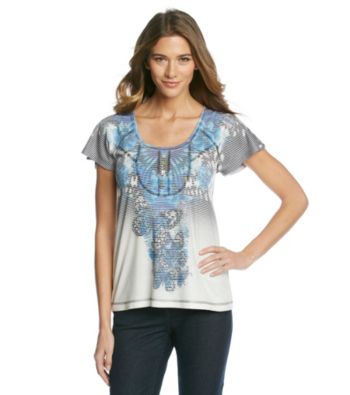 Oneworld Mini Stripe Ombre Henley