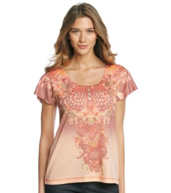 Oneworld Mini Stripe Ombre Henley