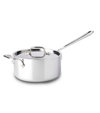 All-Clad® Stainless Steel 3-qt. Saucepan with Lid