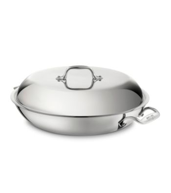 All-Clad® Stainless Steel 6-qt. Saute Pan with Lid