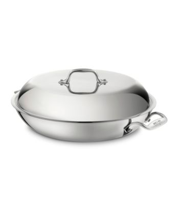 UPC 011644502454 product image for All-Clad Stainless Steel 6-qt. Saute Pan with Lid | upcitemdb.com