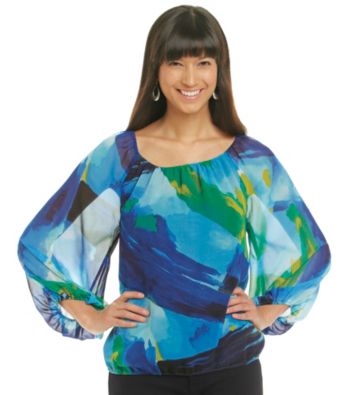 Chaus Peasant Blouse