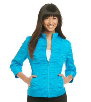 Laura Ashley® Petites' Ruched Jacket