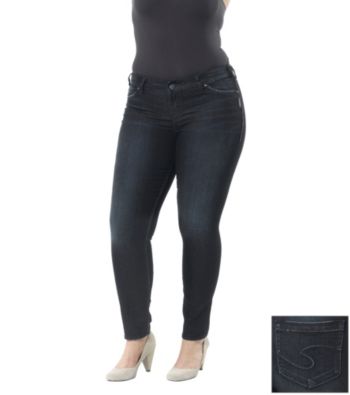Silver Jeans Co. Plus Size Suki Surplus Denim Jean