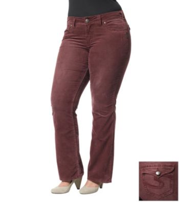 Silver Jeans Co. Plus Size Suki Surplus Denim Jean