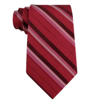 Calvin Klein Men's Big & Tall Clasico Stripe Tie