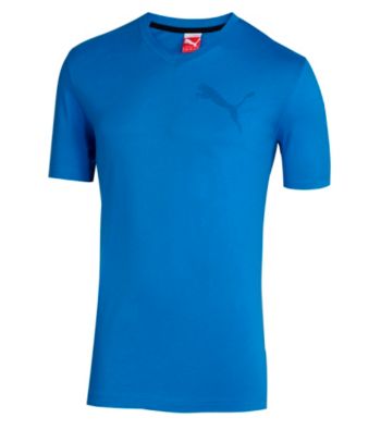 PUMA® Men's Nautical Blue Basic V Neck