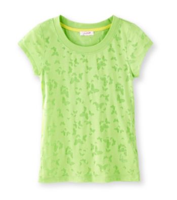 Grane® Girls' 7-16 Butterfly Burnout Tee