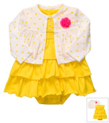 Carter's® Baby Girls' Yellow Dress Set