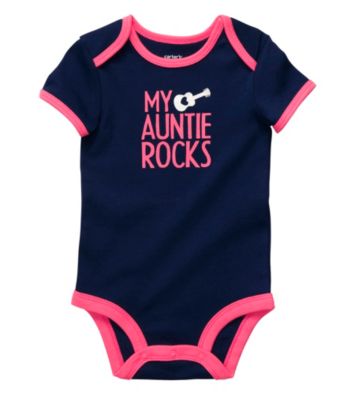 Carter's® Baby Girls' Navy Short Sleeve 