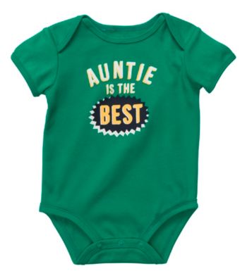 Carter's® Baby Boys' Dark Green Short Sleeve 