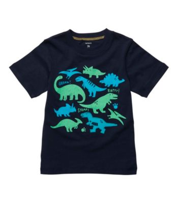 Carter's® Baby Boys' Navy Dino Tee